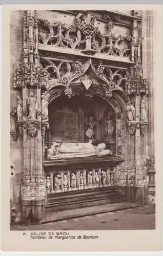 (2115) AK Bourg-en-Bresse, Kirche Brou, Grab Margarete von Bourbon