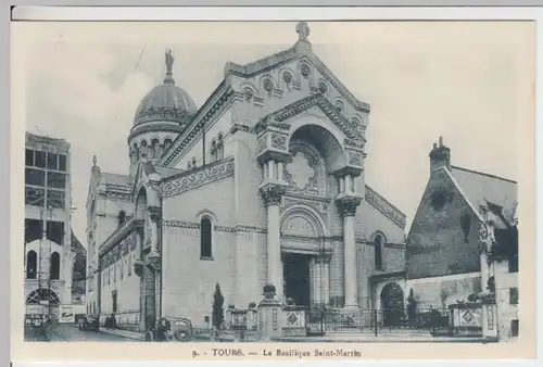 (18591) AK Tours, Basilika Saint-Martin, vor 1945