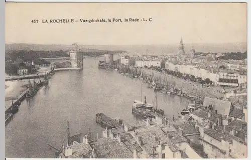 (16017) AK La Rochelle, Hafen, vor 1945