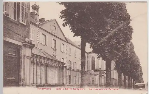 (108638) AK Pithiviers, Ecole Saint-Grégoire, vor 1945