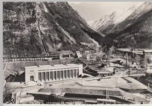 (106193) Foto AK Valée de Luz, Centrale de Pragnères, nach 1945