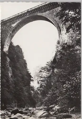 (106189) Foto AK Luz-St-Sauveur, Le pont Napoléon, nach 1945