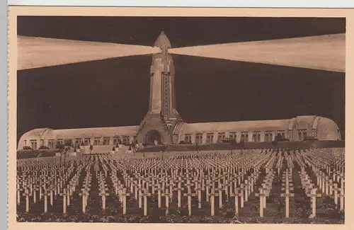 (105416) AK Douaumont, Cimetière National, Leporello vor 1945