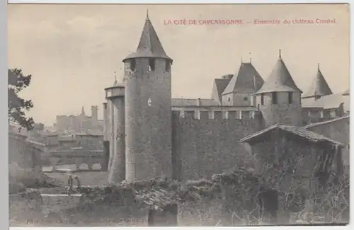 (10113) AK Carcassonne, La Cité 1910er