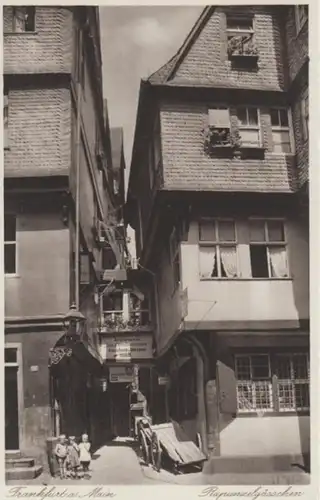 (961) AK Frankfurt am Main, Rapunzelgässchen, vor 1945
