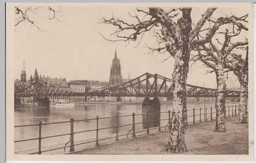 (95206) AK Frankfurt a.M., Eiserner Steg,