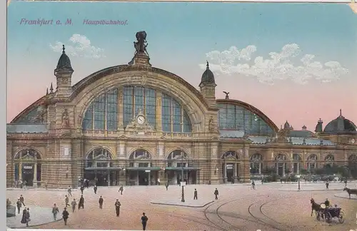 (95193) AK Frankfurt a.M., Hauptbahnhof, vor 1945