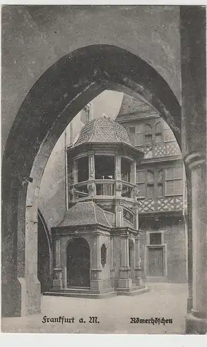 (77275) AK Frankfurt a.M., Römerhöfchen, vor 1945