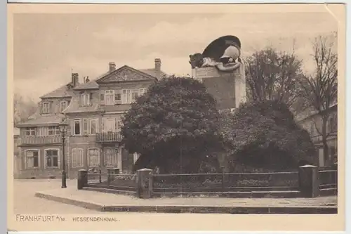 (7186) AK Frankfurt am Main, Hessendenkmal, um 1909