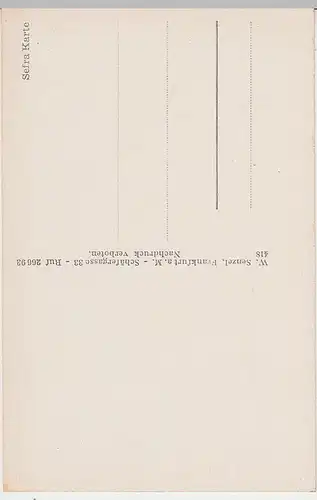 (40849) AK Frankfurt a.M., Fünffingerplätzchen vor 1945