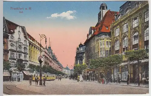 (39445) AK Frankfurt a.M., Zeil 1919