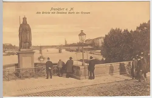 (23338) AK Frankfurt am Main, Denkmal Karl der Große, um 1908