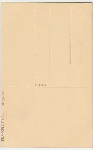 (12863) AK Frankfurt am Main, Tuchgaden, vor 1945