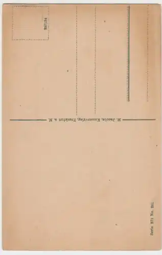 (12859) AK Frankfurt am Main, Hinter dem Lämmchen, vor 1945