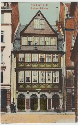 (12300) AK Frankfurt am Main, Rothschildhaus, vor 1945
