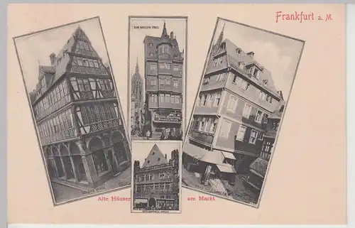 (113412) AK Frankfurt am Main, Zum großen Engel, Goldne Waage, bis 1905