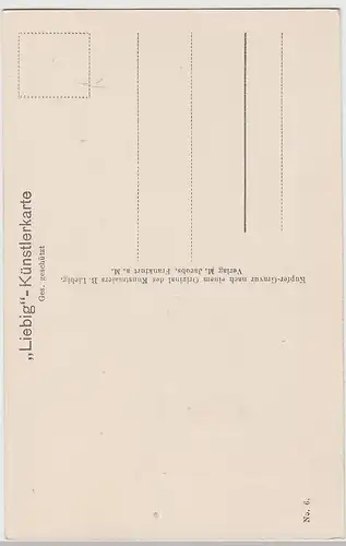 (110397) Künstler AK Frankfurt a.M., Lange Schirne, vor 1945