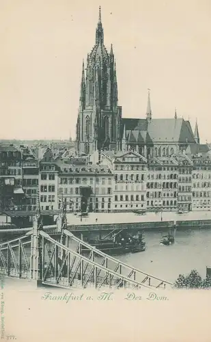 (108243) AK Frankfurt a.M., Dom, vor 1905
