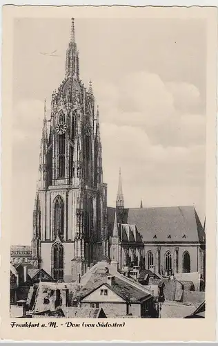 (107057) AK Frankfurt, Main, Dom von Südosten