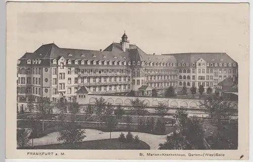 (104937) AK Frankfurt a.M., St. Marien-Krankenhaus, 1918