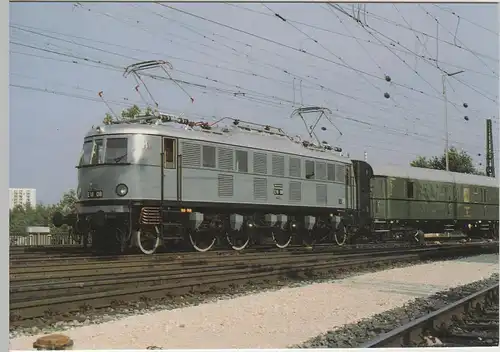 (70283) AK Museumslokomotive E 18 08 in Nürnberg-Langwasser 1985
