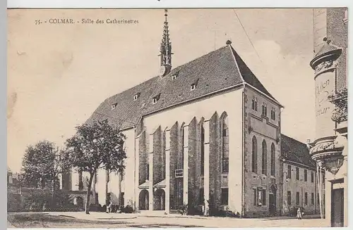 (40577) AK Colmar, Salle des Catheriettes 1910er