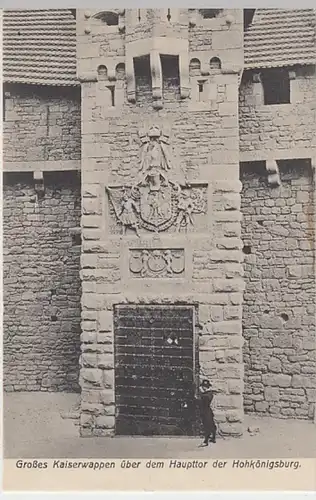 (31386) AK Hohkönigsburg, Haut-Konigsbourg, Haupttor, 1909