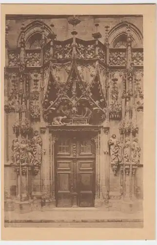 (2331) AK Straßburg, Elsass, Kathedrale, St.Laurentius Portal, um 1927
