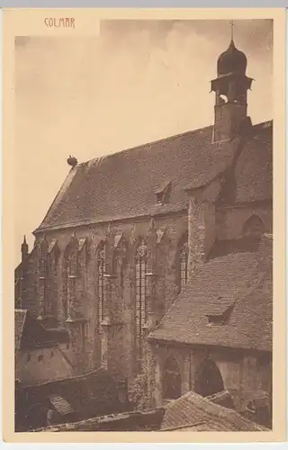 (12037) AK Colmar, Elsass, Kirche, vor 1945