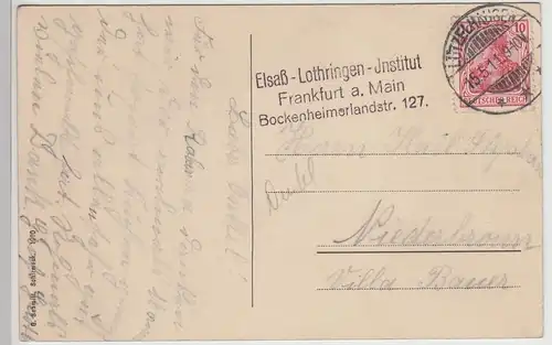 (115647) AK Rothau im Elsass, Haus Waldfrieden 1911