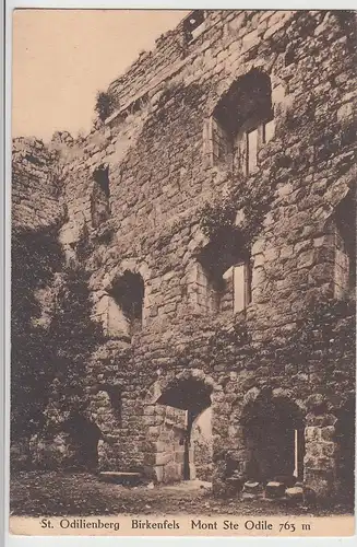 (111201) AK St. Odilienberg, Mont Sainte-Odile, Birkenfels, vor 1945