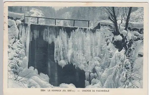 (110837) AK Hohneck i.d. Vogesen, Cascade du Fischboedle 1939