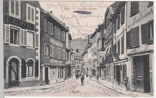 (110661) AK Barr, Tauflieb-Straße, Feldpost 1916
