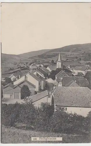 (105925) AK Heiligblasien, Saint Blaise la Roche, Elsass, Sankt Blasius, vor 194