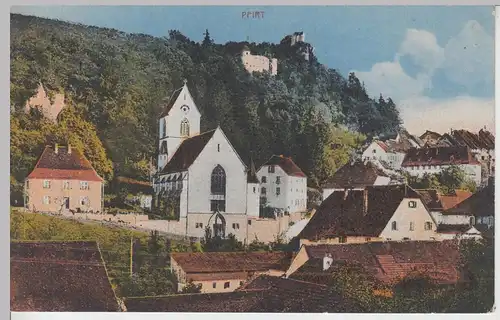 (104248) AK Pfirt, Ferrette, Teilansicht 1910/20er