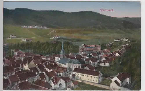 (100971) AK Schirmeck, Panorama 1917