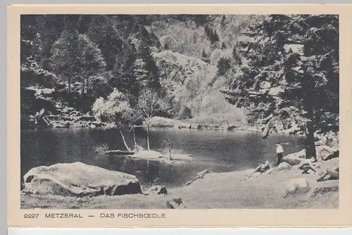 (100969) AK Metzeral, Fischboedle, aus Leporello, vor 1945