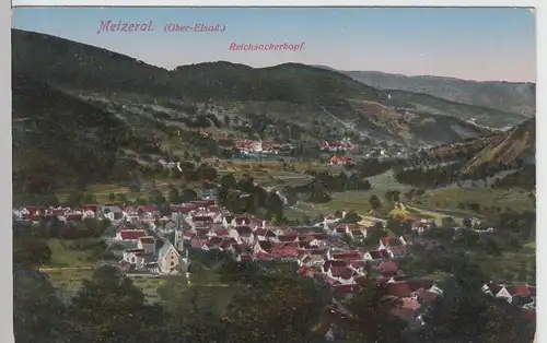 (100208) AK Metzeral, Reichsackerkopf, vor 1945