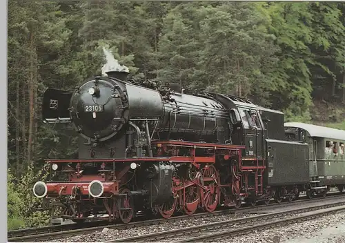 (70285) AK Museumsdampflok 23 105 der DB in Velden 1985