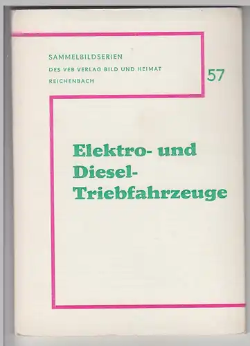 (110799) 9 Fotokarten in Hülle - Elektro- u. Diesel-Triebfahrzeuge, DDR 1974