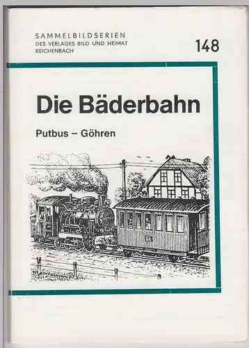 (110794) 9 Foto-Karten in Hülle - Bäderbahn Putbus - Göhren, 1983
