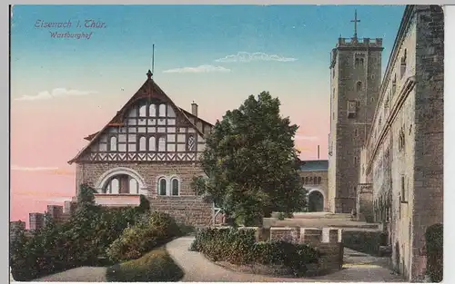 (99952) AK Eisenach, Wartburg, Burghof 1921