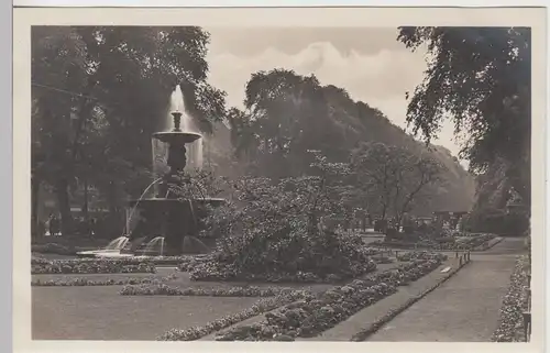 (104150) Foto AK Düsseldorf, Schalenbrunnen a.d. Corneliusplatz, vor 1945