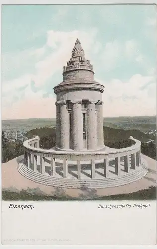 (64045) AK Eisenach, Burschenschaftsdenkmal, bis um 1905