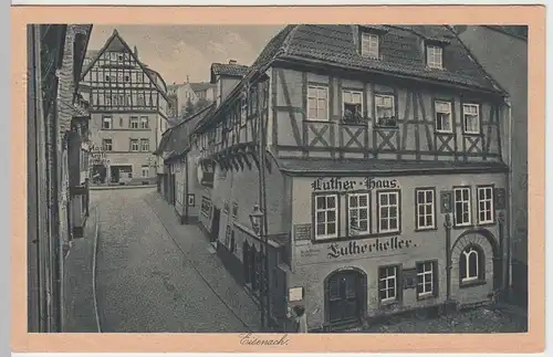 (50311) AK Eisenach, Lutherhaus, Lutherkeller, vor 1945