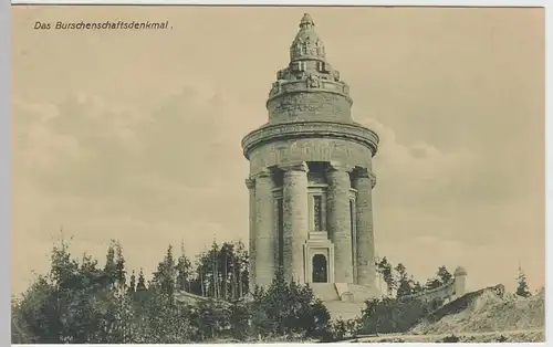 (49750) AK Eisenach, Burschenschaftsdenkmal, aus Leporello vor 1945