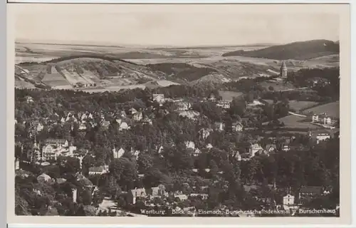 (18455) Foto AK Eisenach, Burschenschaftsdenkmal, Burschenhaus 1935