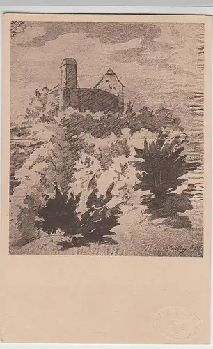 (105988) Künstler AK Johann Wolfgang von Goethe, Eisenach, Wartburg, vor 1945