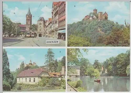 (102279) AK Eisenach, Mehrbildkarte 1969