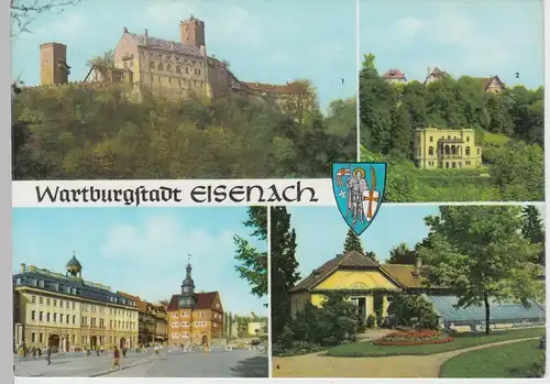(102276) AK Eisenach, Mehrbildkarte 1967